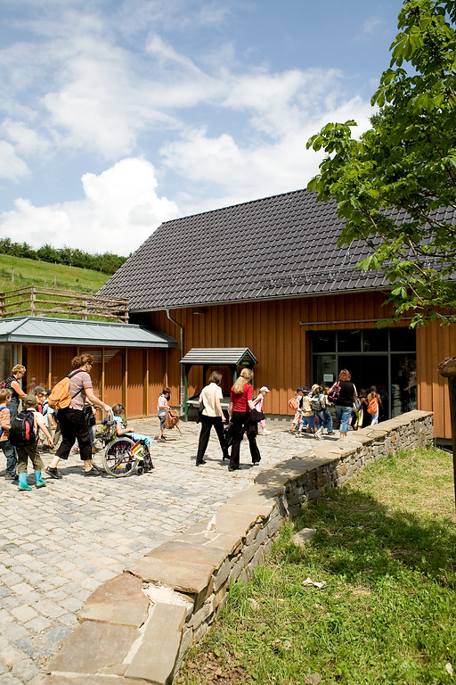 Eingangsgebäude mit dem Museumsladen 