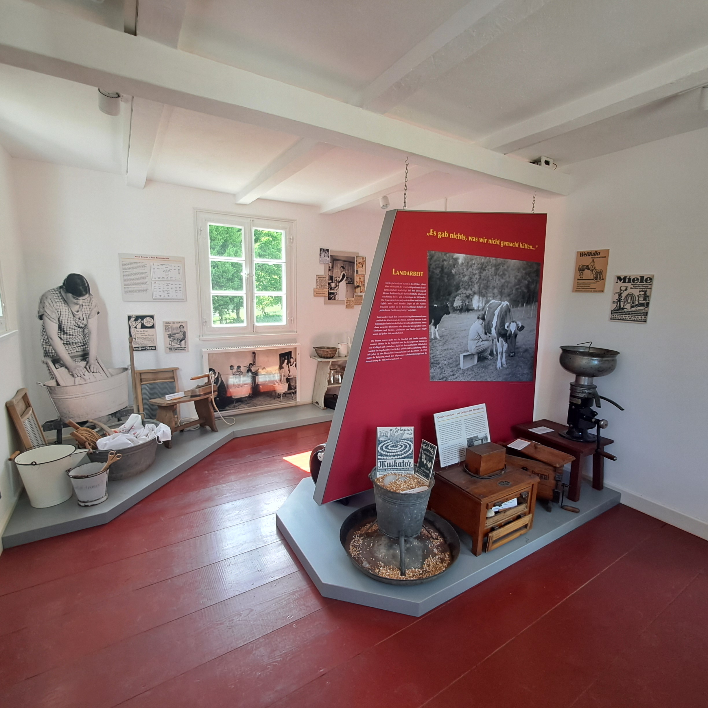 Ausstellungsbereich im LVR-Freilichtmuseum