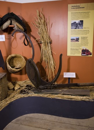 Stroh wurde in der Landwirtschaft vielfältig genutzt