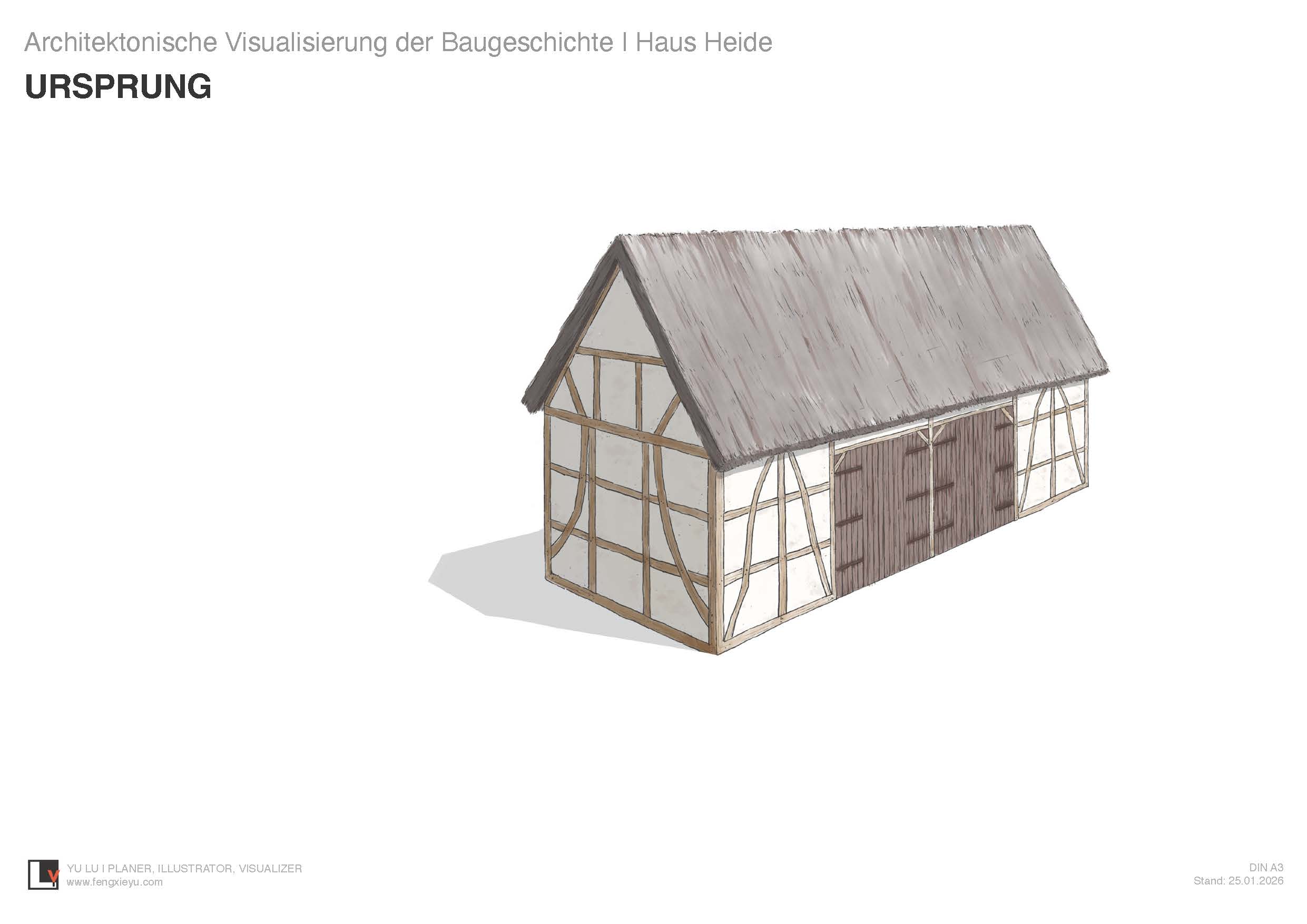 Visualisierung des Haus Heide