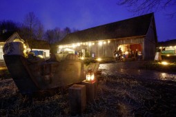 Weihnachtliche Stimmung im LVR-Freilichtmuseum Lindlar 