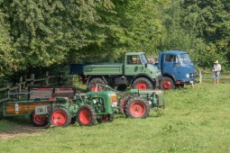 Fahrzeuge beim Techniktag