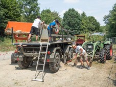 Der Steinbrecher in Aktion