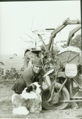 Mann mit Hund